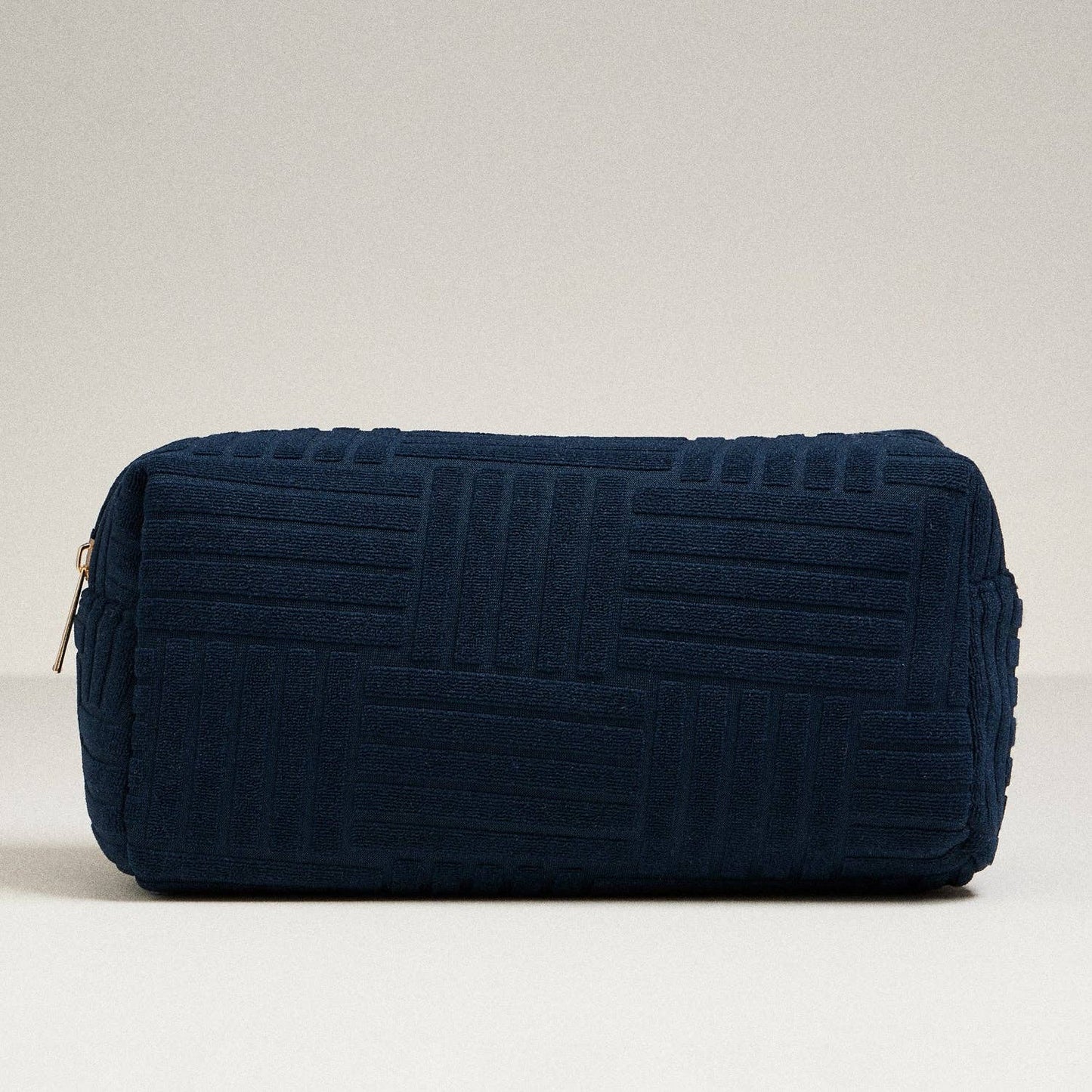 Luxe Terry fabric Travel Pouch-Large: Pink / One / 5AC78039