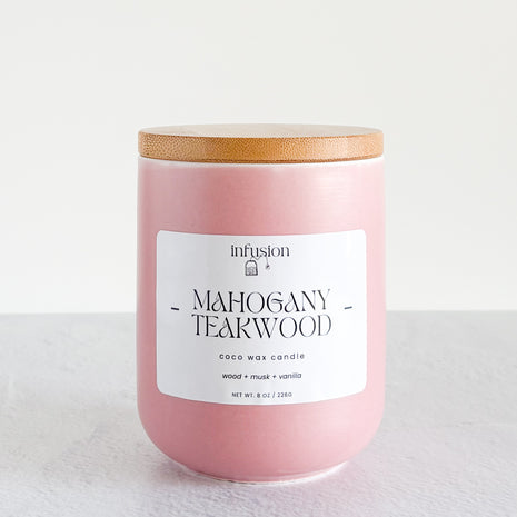 Mahogany Teakwood Candle 8oz