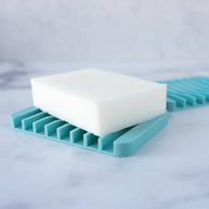 Waterfall Silicone Soap Dish - Glacial Blue