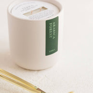 Arabica Forest Ceramic Candle | Coffee, Oakmoss, Fall