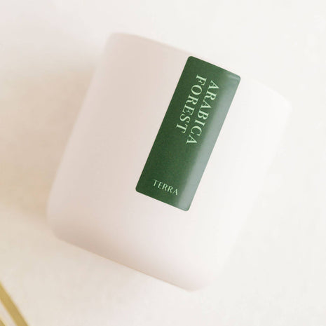 Arabica Forest Ceramic Candle | Coffee, Oakmoss, Fall