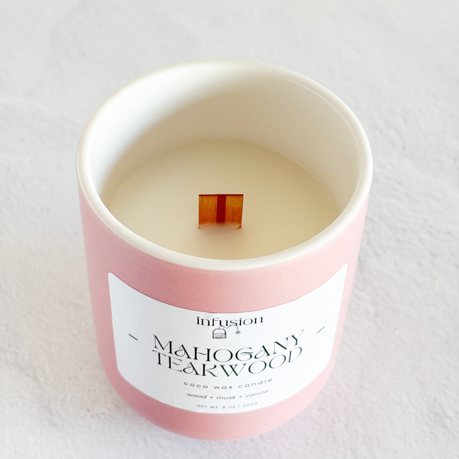 Mahogany Teakwood Candle 8oz