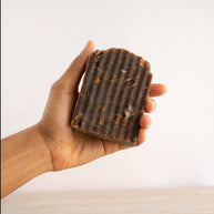 Holding African Black Soap